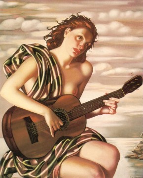 アメジスト 1946年 コンテンポラリー タマラ・デ・レンピッカ Oil Paintings